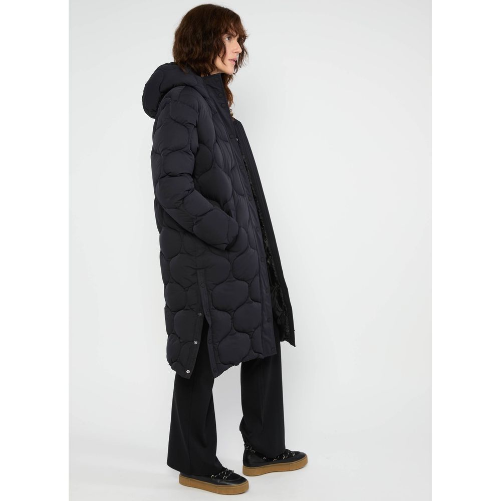 Blutsgeschwister NO Down Mister Damen Wintermantel falling into deep black Produktbild 3