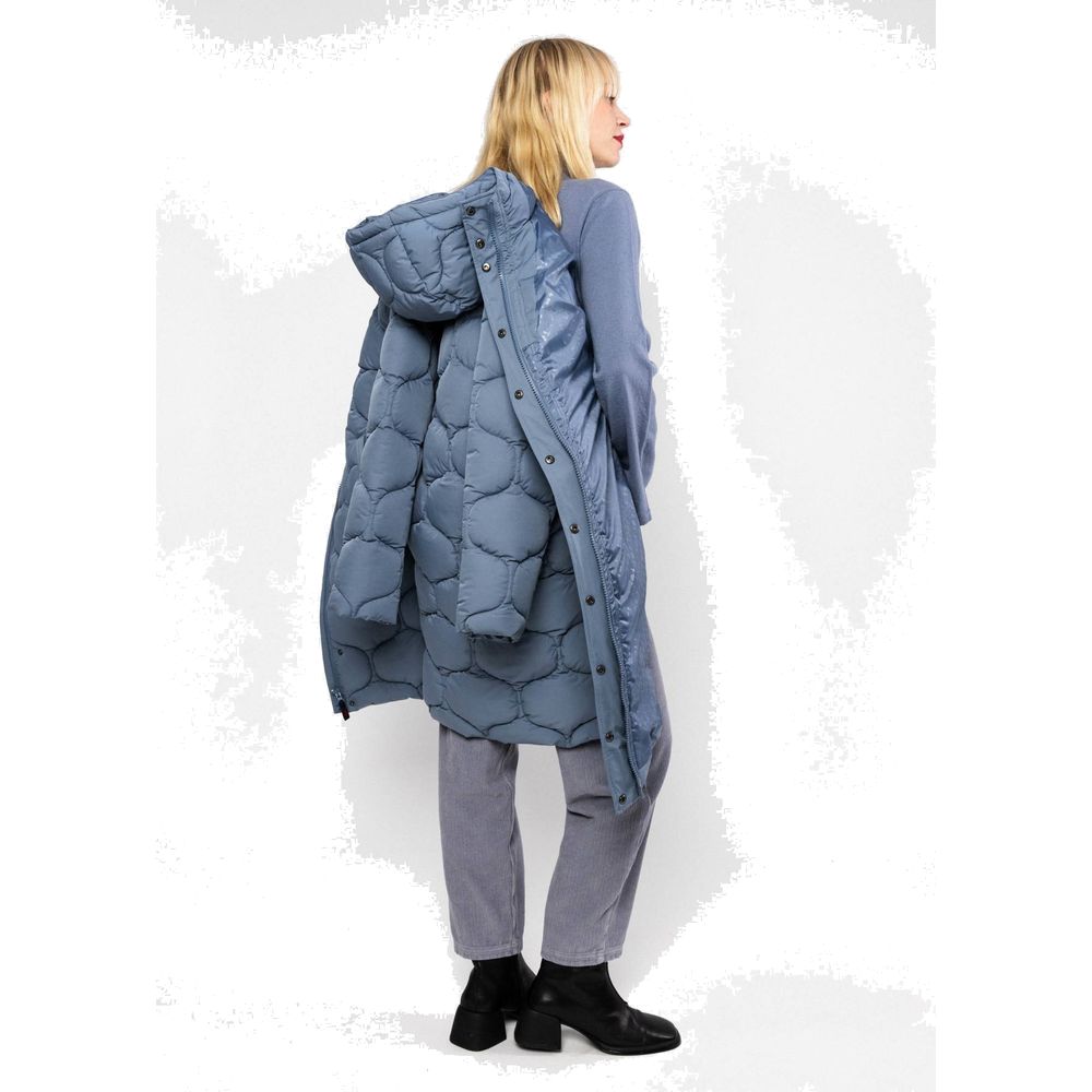 Blutsgeschwister No Down Mister Damen Wintermantel slate-haze-statement Produktbild 3