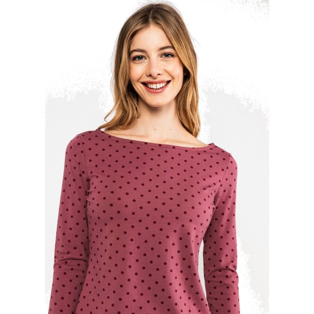 Blutsgeschwister Oh Marine Damen Longsleeve beneath-the-trees-dots Produktbild 3