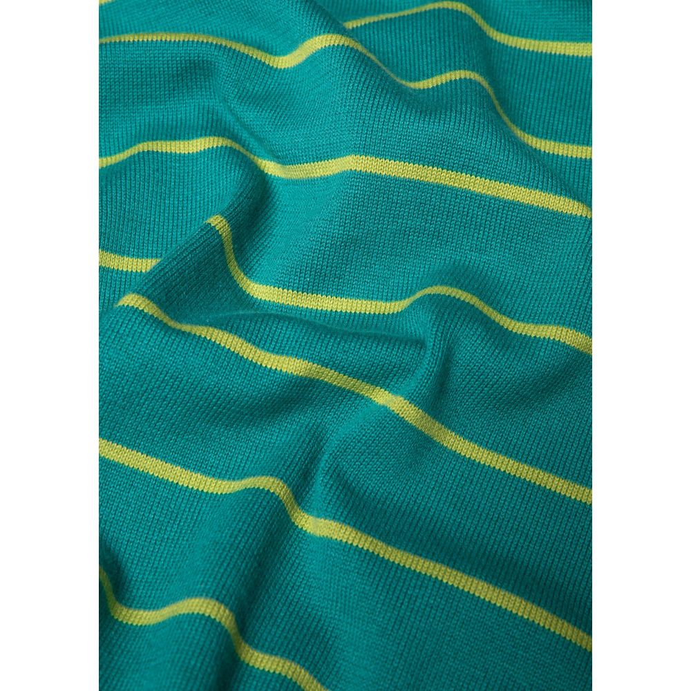 Blutsgeschwister Pretty Preppy Damen T-Shirt green jade ribbons stripes Produktbild 1