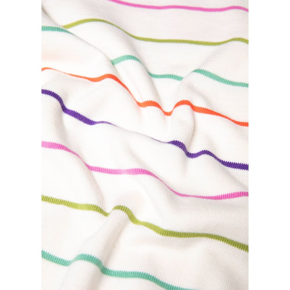 Blutsgeschwister Pretty Preppy Damen T-Shirt rainbow ribbons stripes Produktbild 1