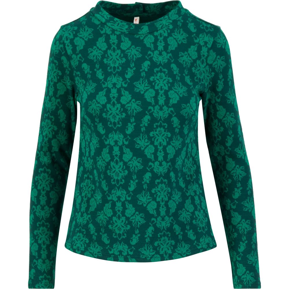 Blutsgeschwister Safe And Warm Turtle Langarmshirt princess tapestry black Produktbild 0