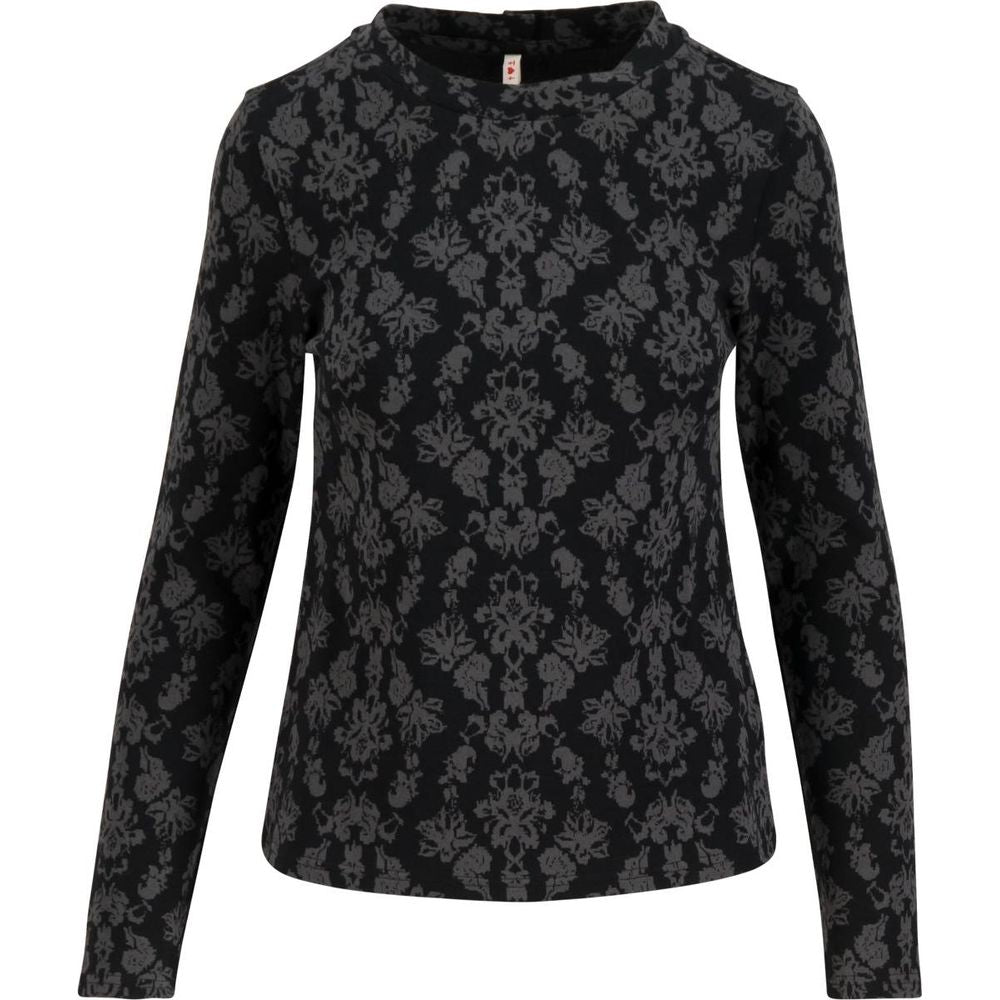 Blutsgeschwister Safe And Warm Turtle Langarmshirt princess tapestry black Produktbild 0