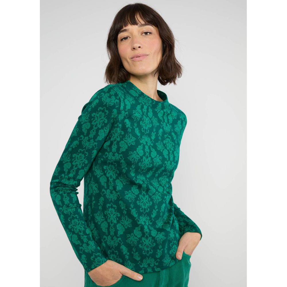 Blutsgeschwister Safe And Warm Turtle Langarmshirt princess tapestry black Produktbild 1