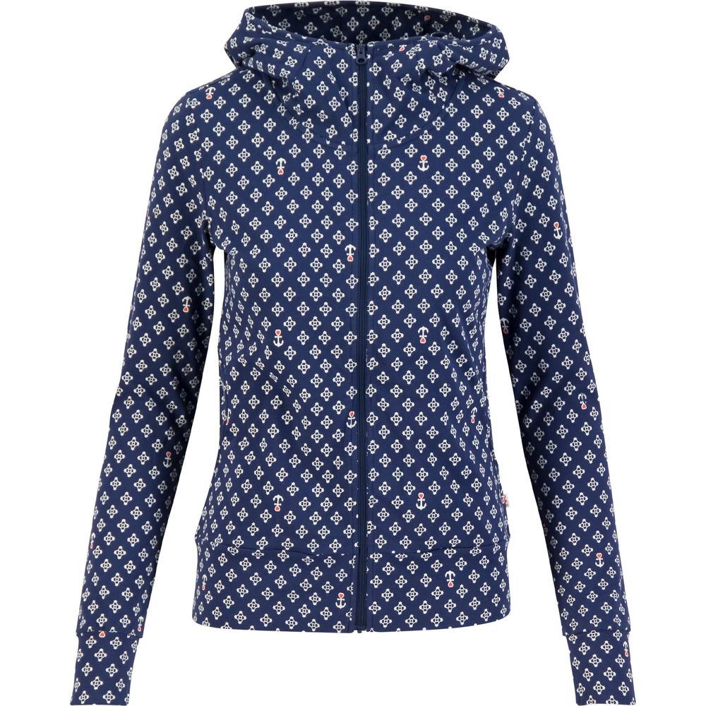 Blutsgeschwister Scuba Duba Zip UP Damen Kapuzenjacke cute little anchor Produktbild 0