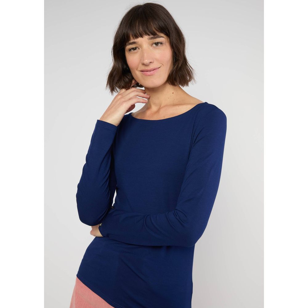 Blutsgeschwister Sweet Sailorette Damen Longsleeve iconic dark blue Produktbild 1