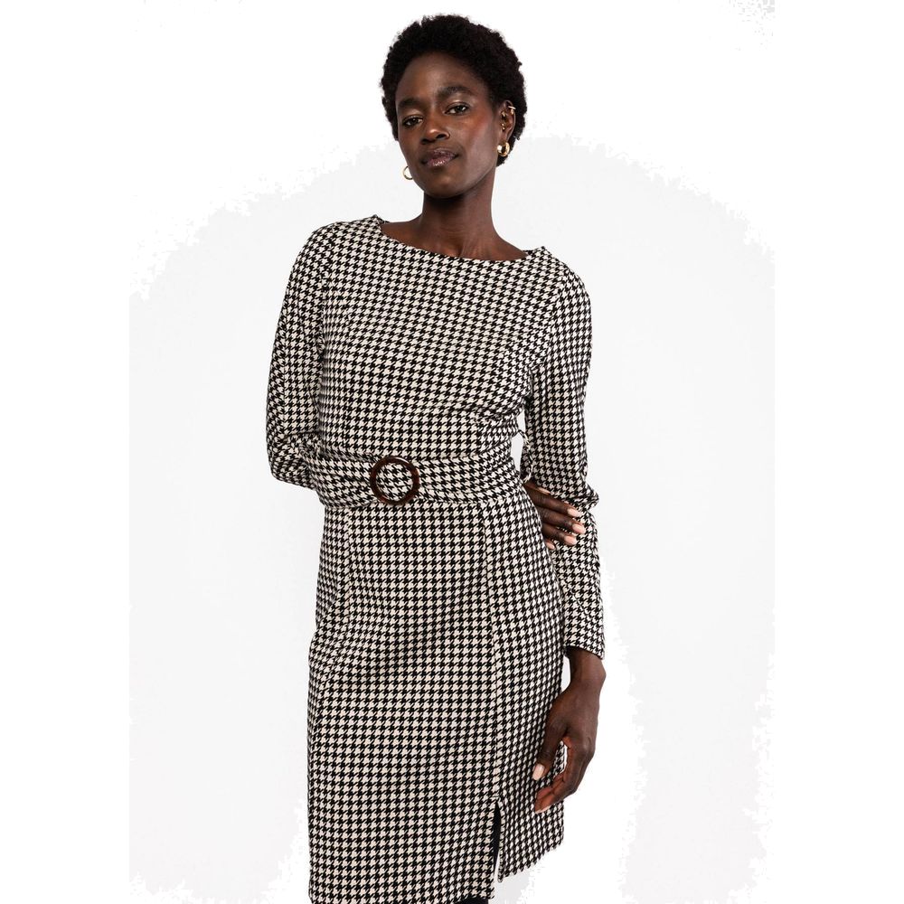 Blutsgeschwister Tailored Cocoon Damen Herbstkleid brit-chic-knit Produktbild 3