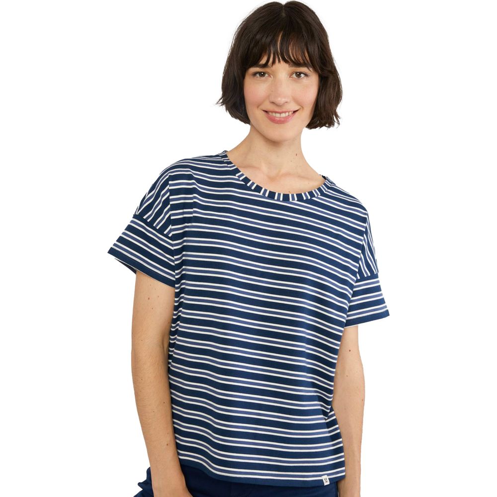 Blutsgeschwister The Generous One T-Shirt caravan stripes red Produktbild 1