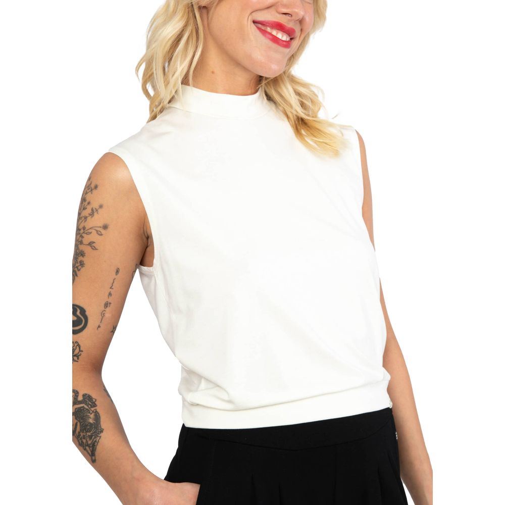 Blutsgeschwister Tiny Turtle Top my lily white Produktbild 1