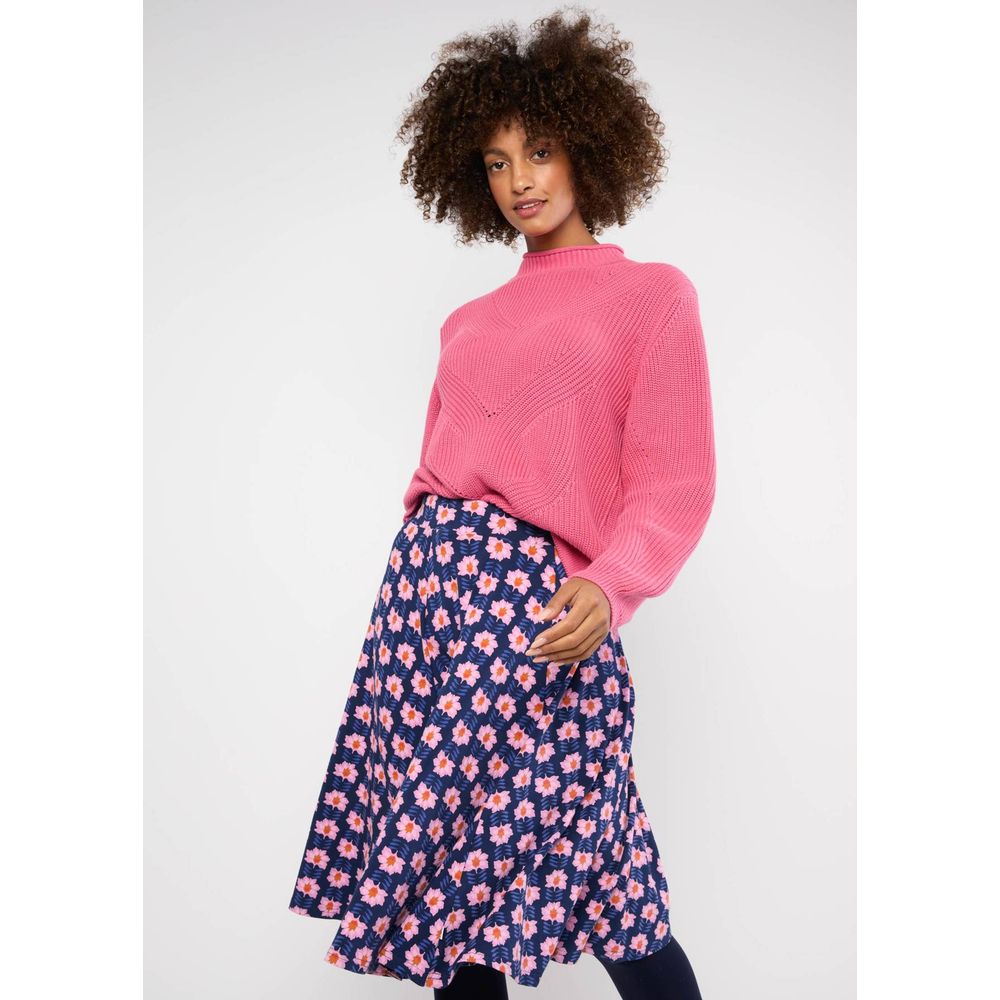 Blutsgeschwister Wooden Heart Circular Damen Rock daydream flower Produktbild 1