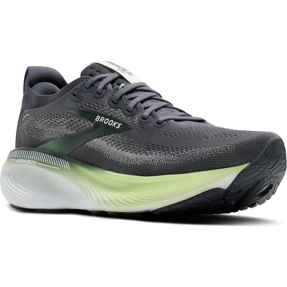 Brooks Adrenaline GTS 25 Herren Laufschuh grey-paradise-green-spruce Produktbild 4