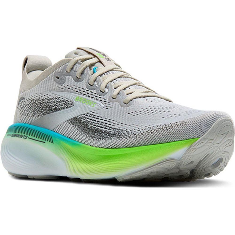 Brooks Adrenaline GTS 25 Herren Laufschuh oyster-green-gecko-blue Produktbild 3