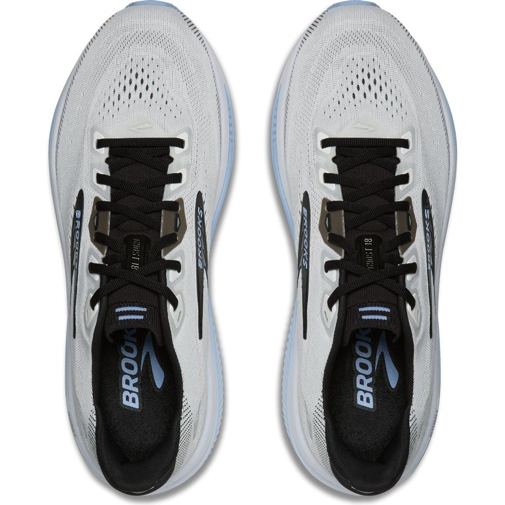 Brooks Ghost 18 Herren Laufschuh white-black-open-air Produktbild 2