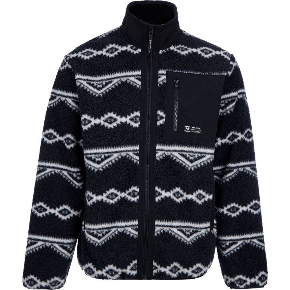 Brunotti Kevio-Zip Urban Herren Fleecejacke black Produktbild 0