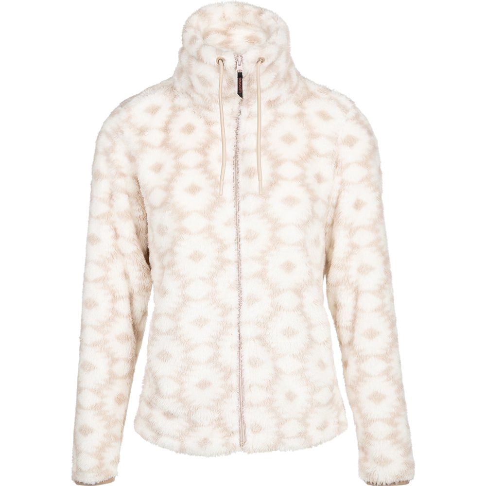 Brunotti Kyoto-Print Fleece Damen Unterjacke moonbeam Produktbild 0