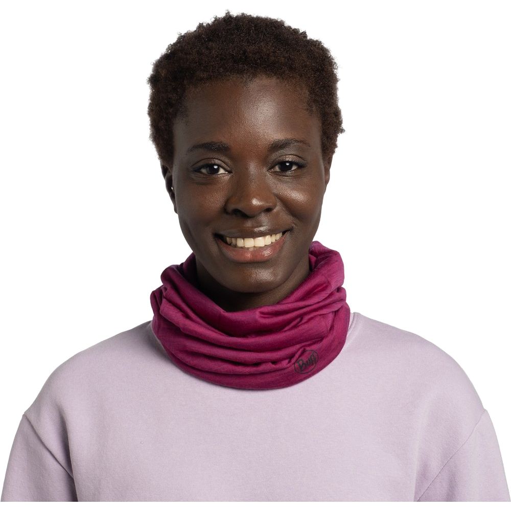Buff Merino Lightweight Multifunktionstuch magenta Produktbild 1