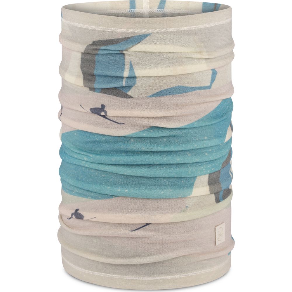 Buff Merino Lightweight Prints Schal ekan grey Produktbild 0