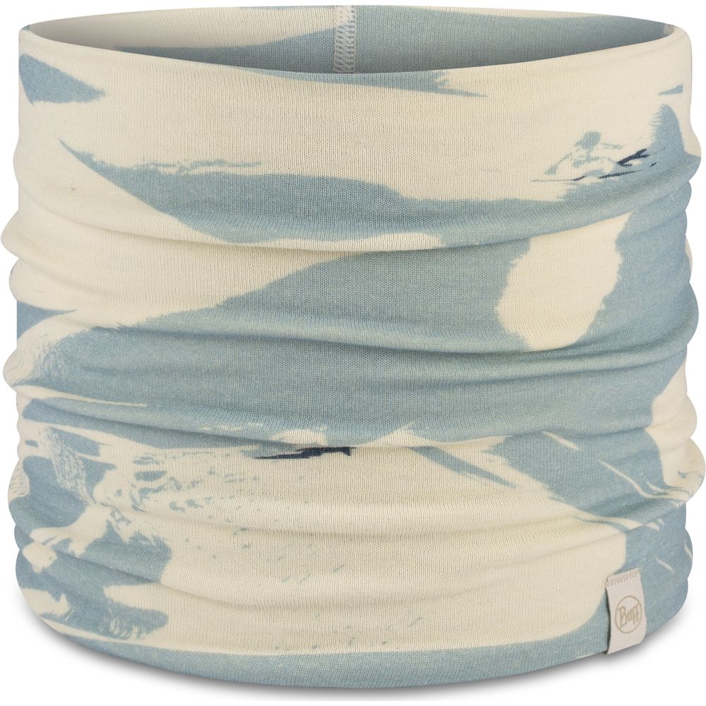 Buff Merino Mw Digital Prints Schlauchschal ilken-blue Produktbild 0