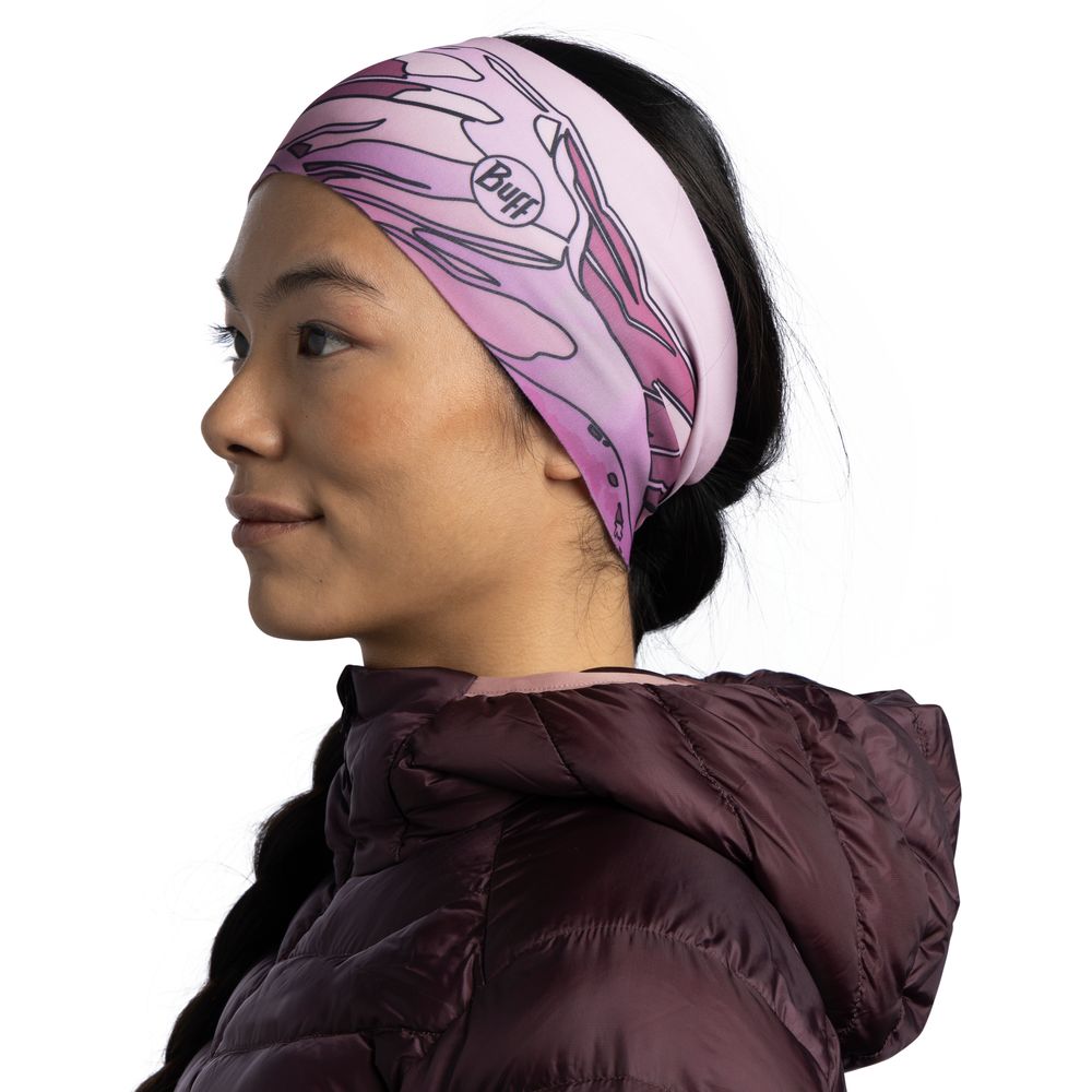 Buff Tech Fleece Headband Damen Stirnband dioba-orchid Produktbild 2