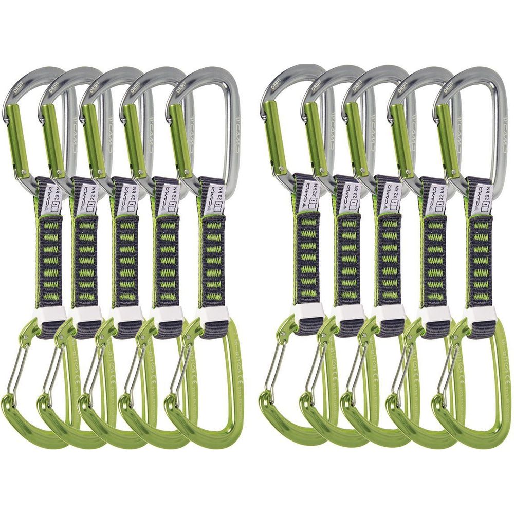 Camp Orbit Mixed 10er Express Set 12 cm (grau/grün) Produktbild 0