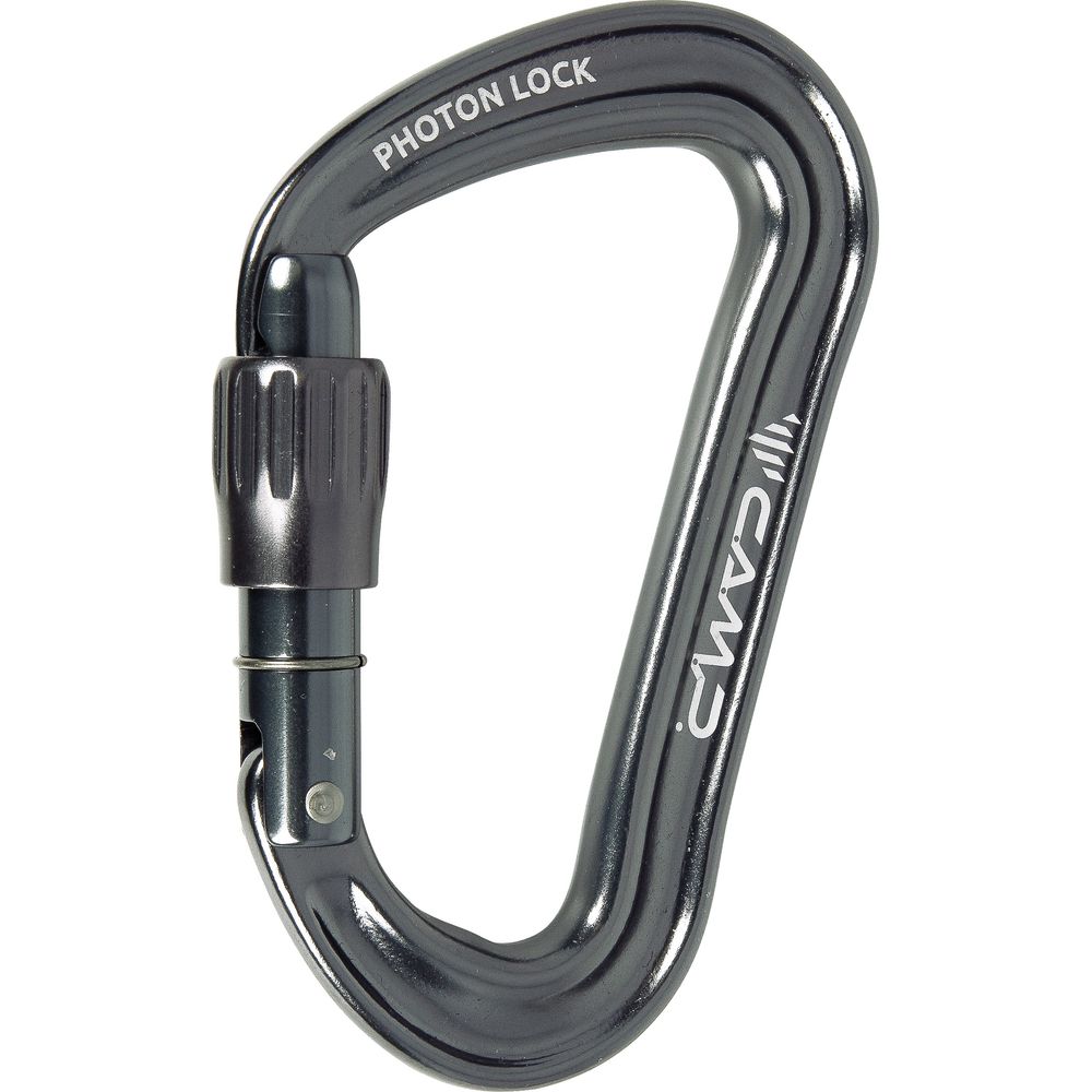 Camp Photon Lock Schraubkarabiner Gun Metal Produktbild 0