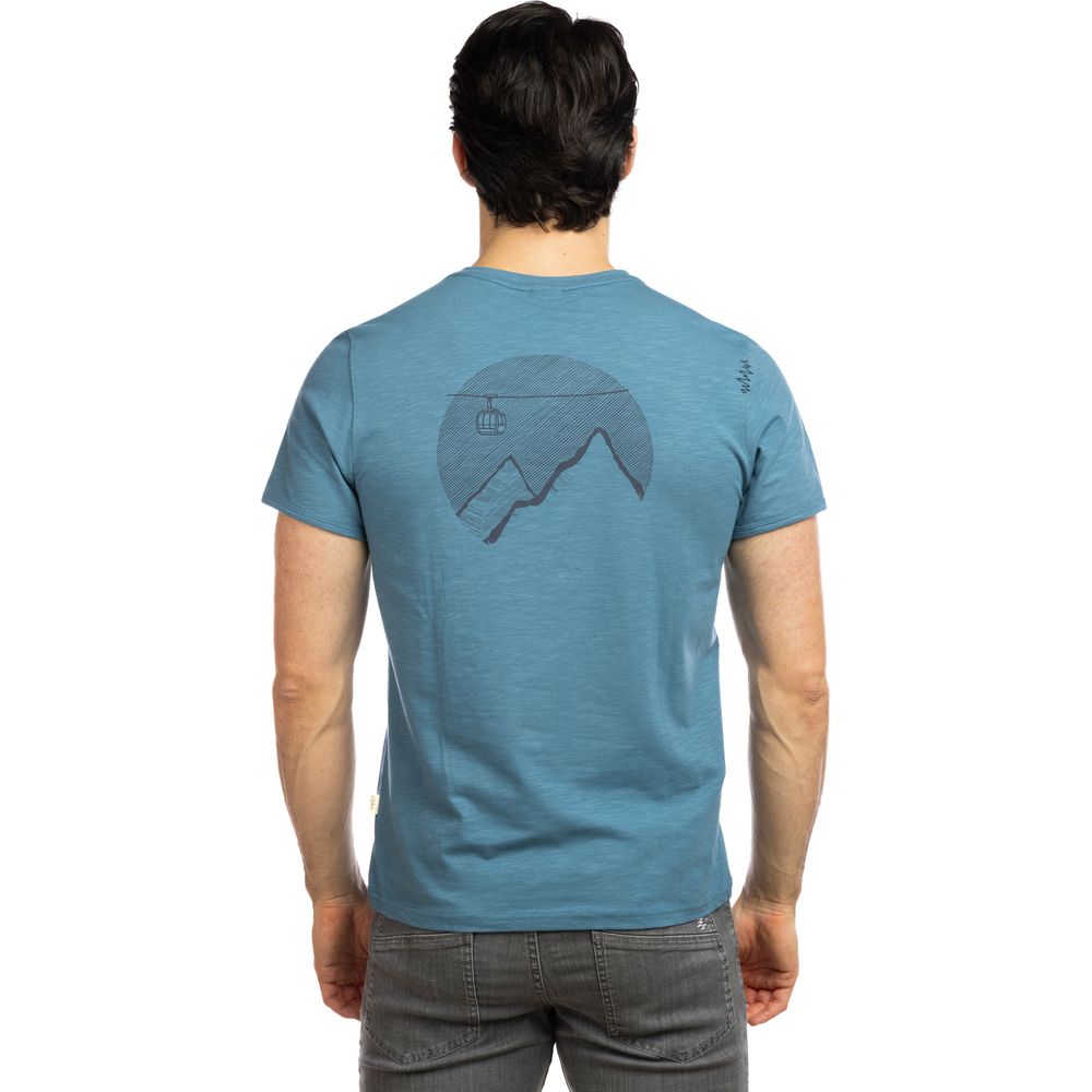 Chillaz Innsbruck Gentle Heights Herren T-Shirt blue Produktbild 2