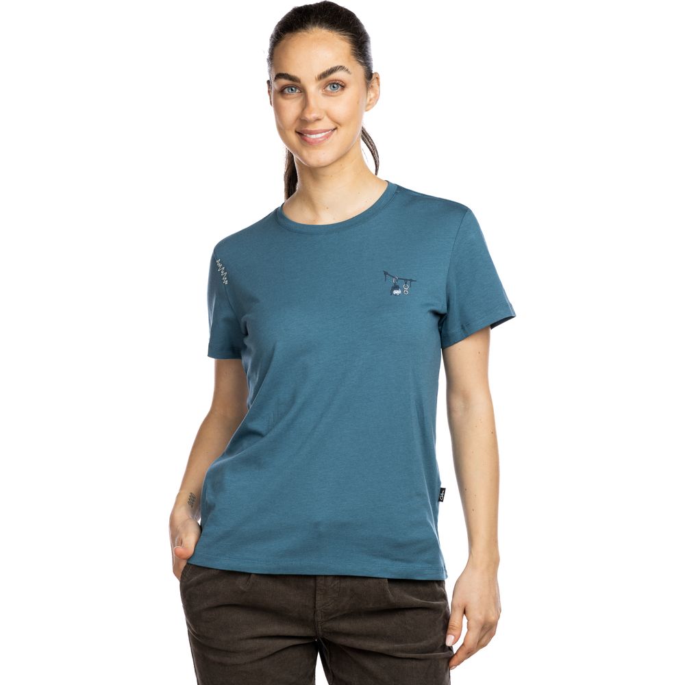 Chillaz Iseo Alpine Loop T-Shirt Damen blau Produktbild 1