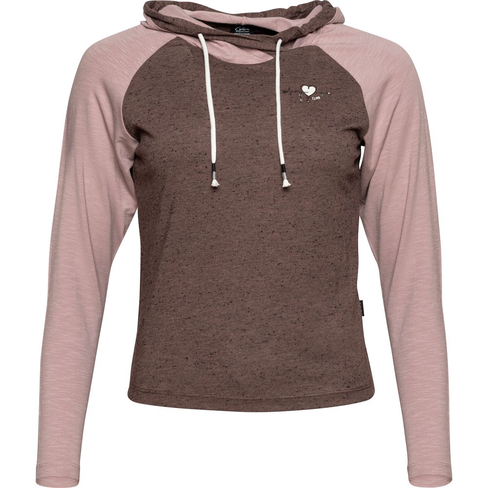 Chillaz Wolkenstein Heartbeat To Climb Damen Longsleeve mauve Produktbild 0