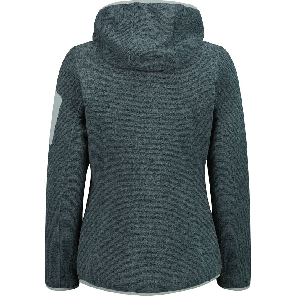 CMP Damen Fix Hood Fleecejacke trek green Produktbild 1