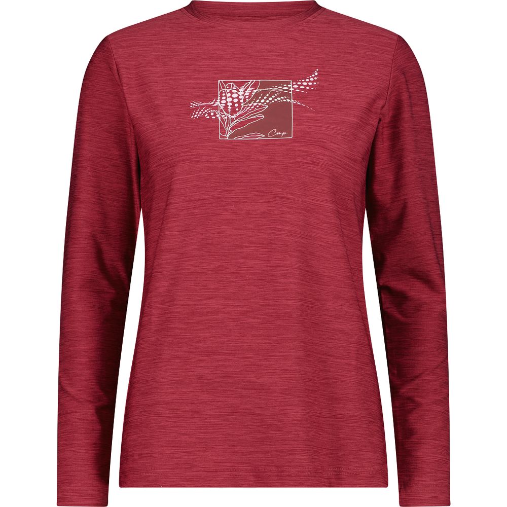 CMP Damen Langarm-tshirt peony mel Produktbild 0