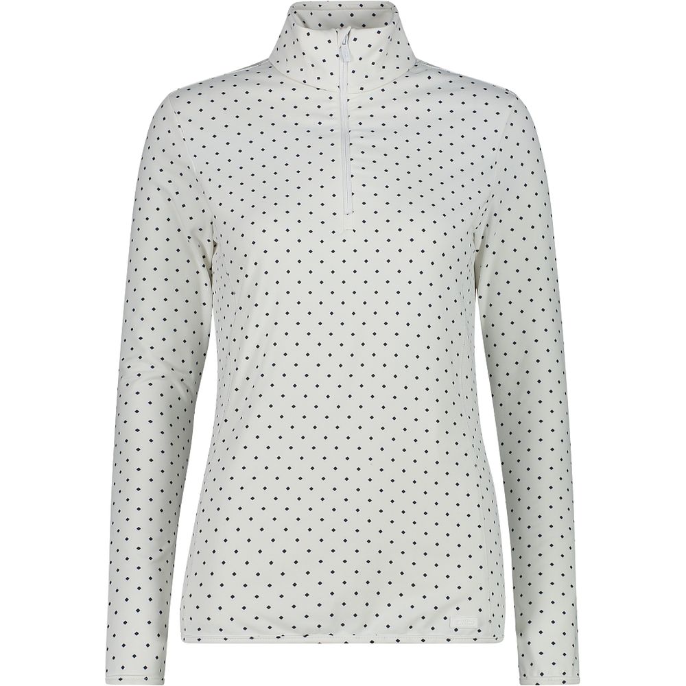 CMP Damen Printed Sweat Pullover bianco antracite Produktbild 0