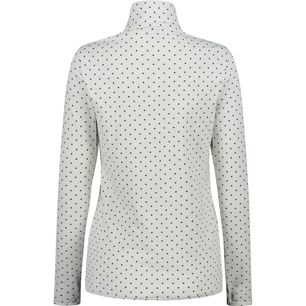 CMP Damen Printed Sweat Pullover bianco antracite Produktbild 1