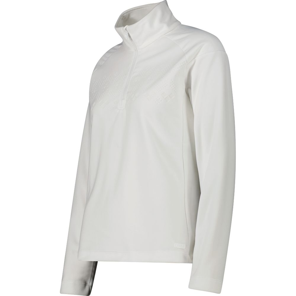 CMP Damen Sweat Fleece bianco Produktbild 2