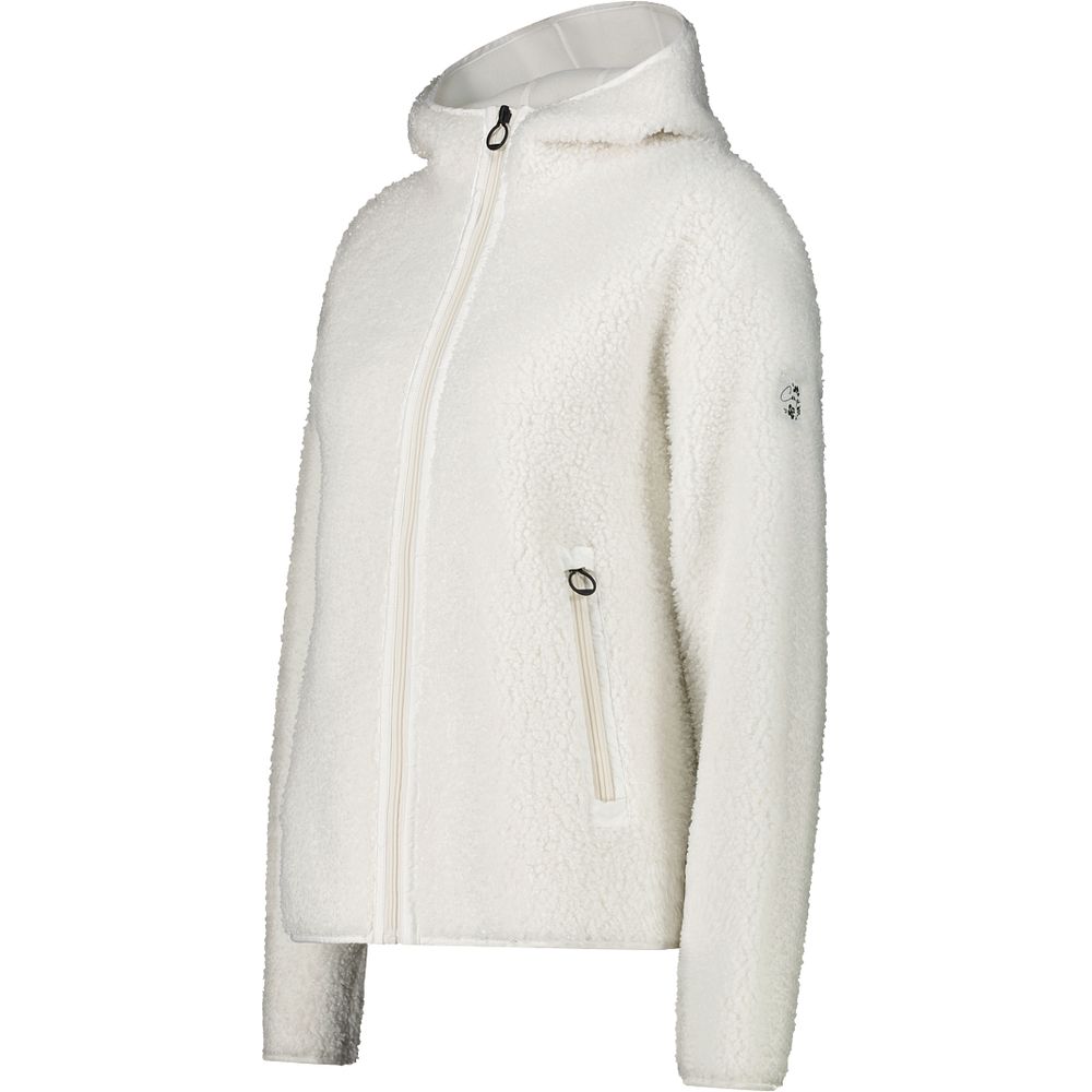 CMP Fix Hood Damen Fleecejacke bco gesso Produktbild 2