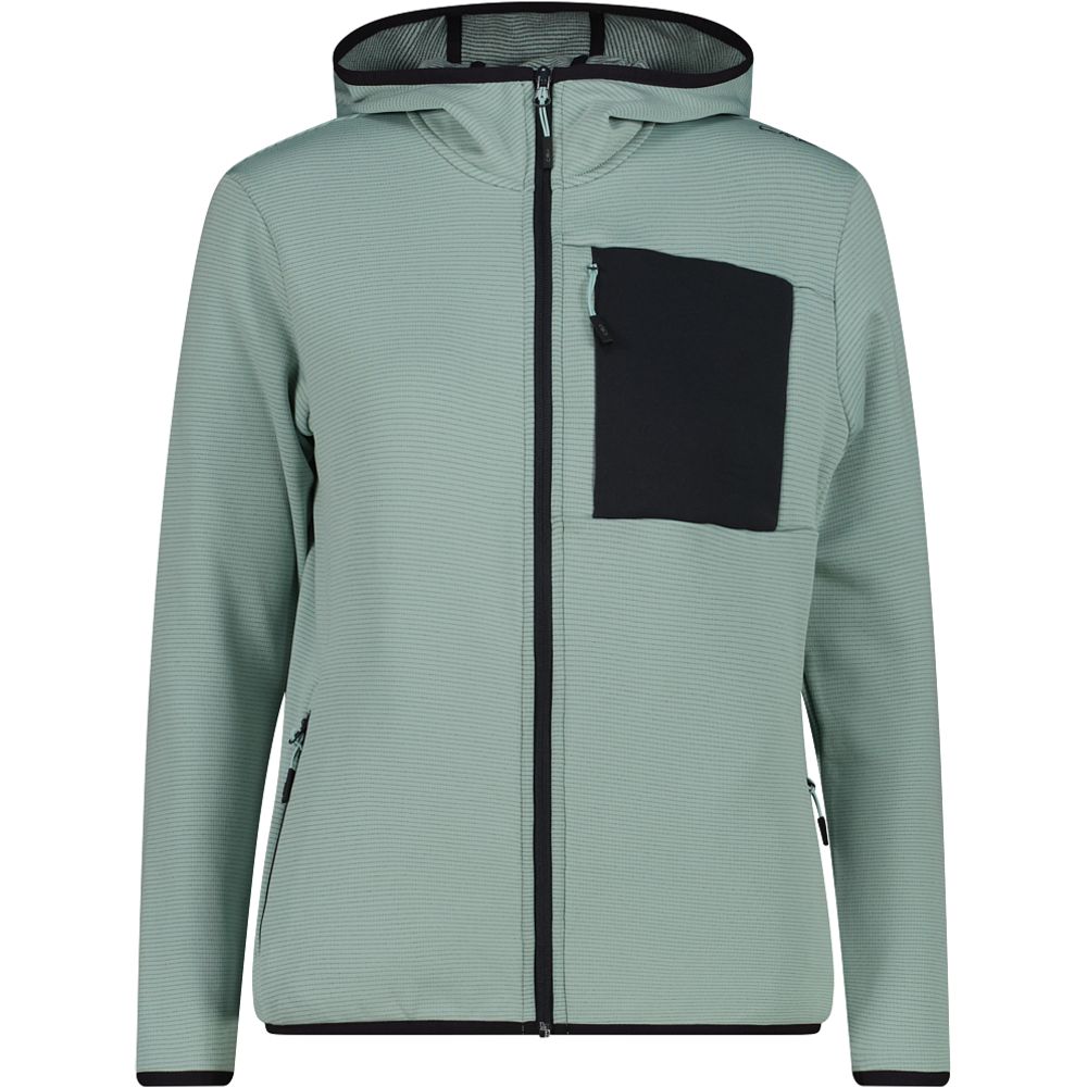 CMP Fix Hood Damen Fleecejacke jade Produktbild 0