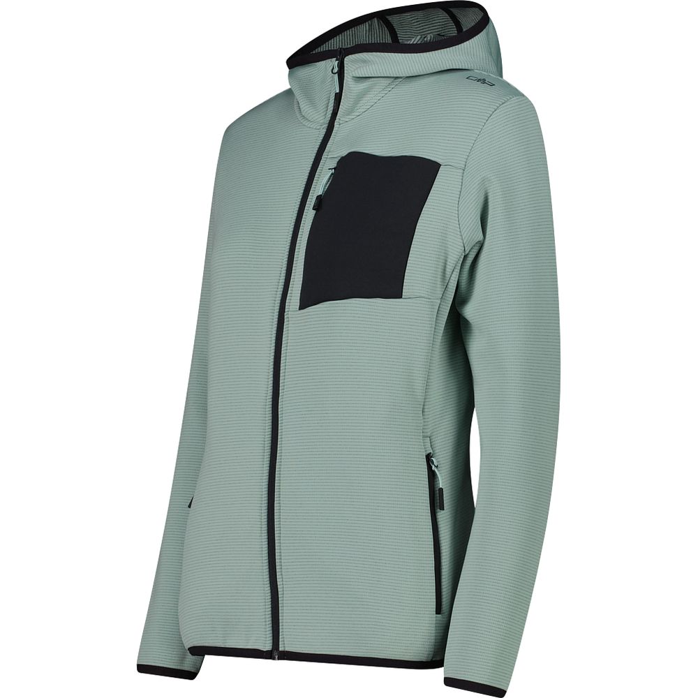 CMP Fix Hood Damen Fleecejacke jade Produktbild 1