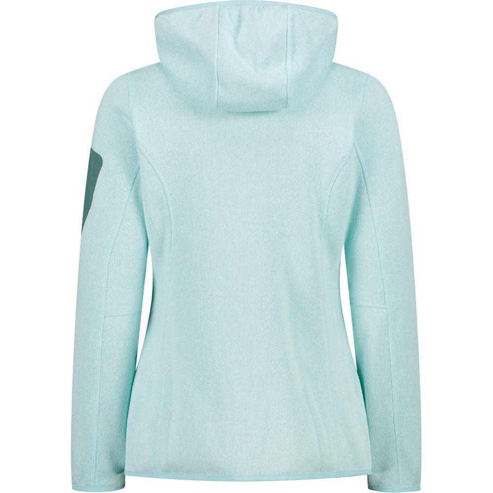 CMP Fix Hood Damen Fleecejacke opale bianco Produktbild 1