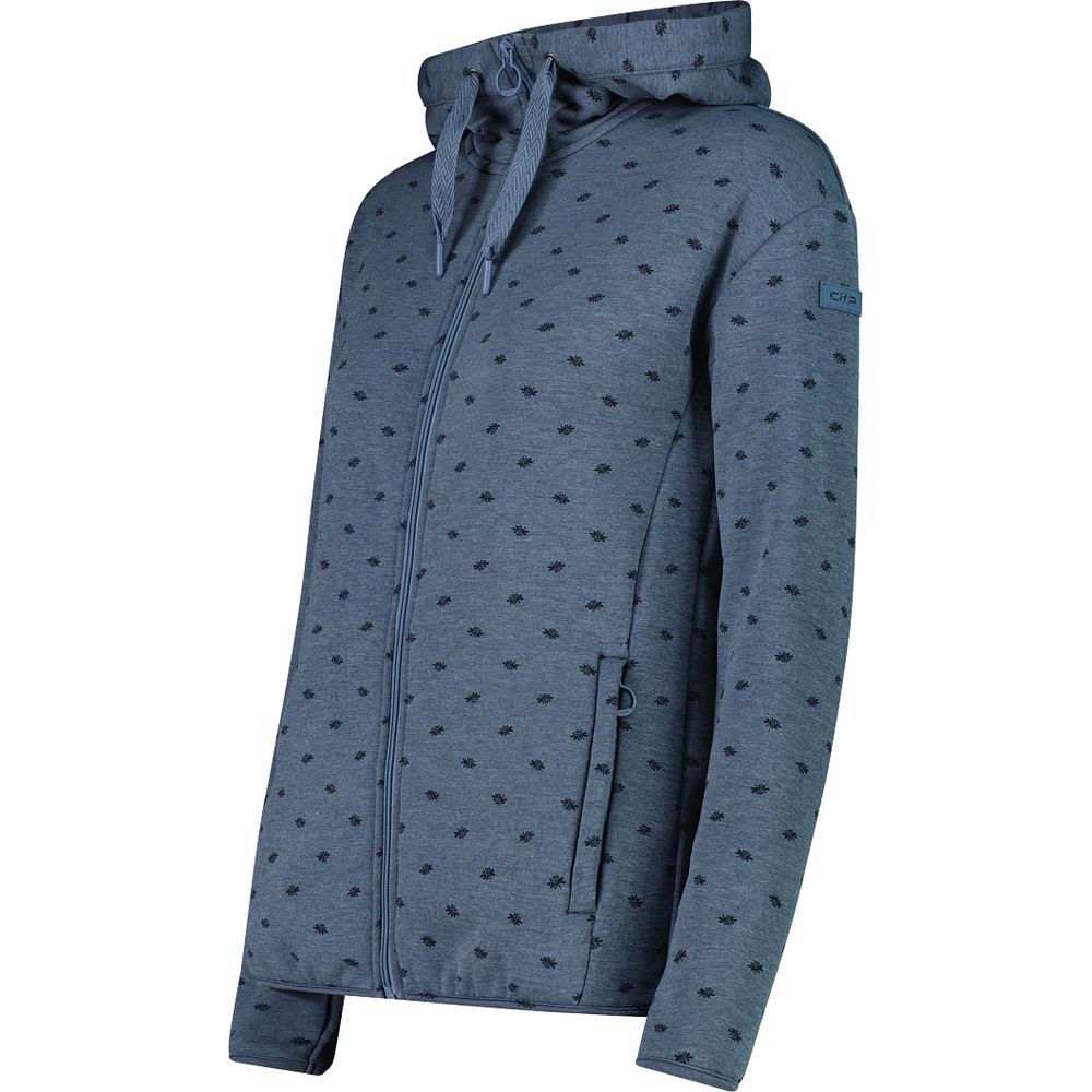 CMP Fix Hood Damen Fleecejacke space-mel Produktbild 2