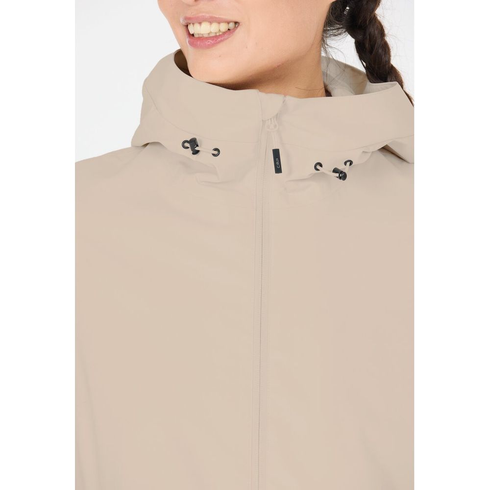 CMP Fix Hood Damen Regenjacke vaniglia Produktbild 3