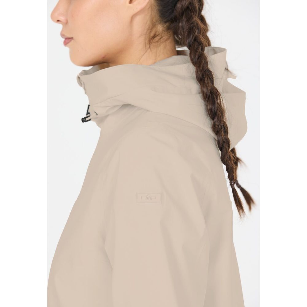 CMP Fix Hood Damen Regenjacke vaniglia Produktbild 5