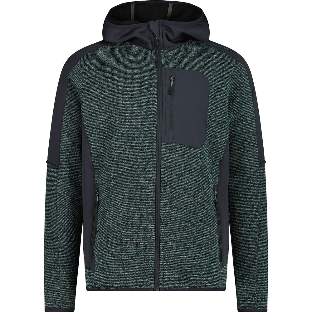 CMP Fix Hood Herren Fleecejacke musk antracite Produktbild 0