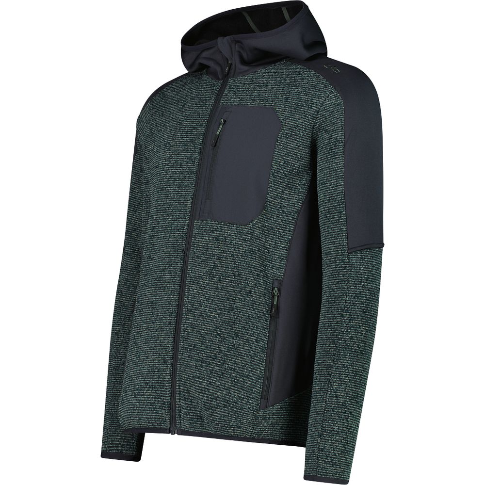 CMP Fix Hood Herren Fleecejacke musk antracite Produktbild 2