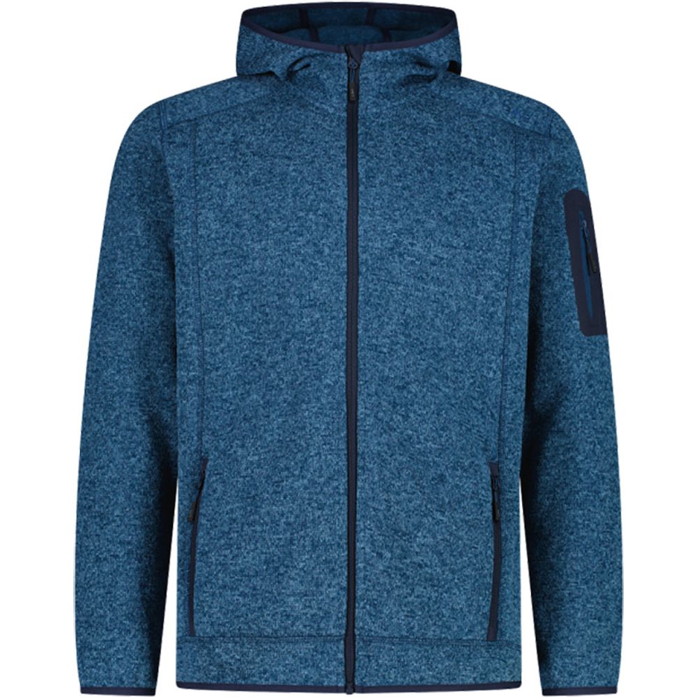 CMP Fix Hood Herren Fleecejacke ocean b.blue Produktbild 0