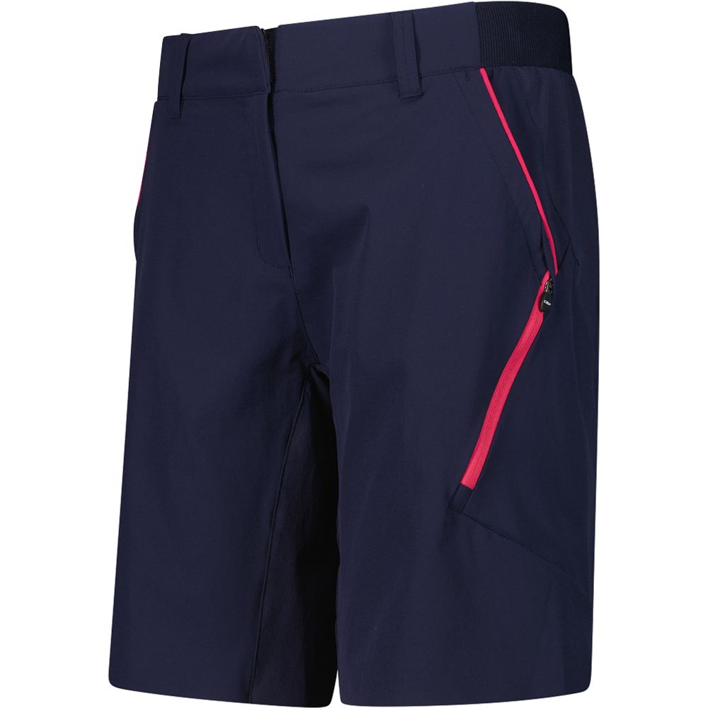 CMP Free Bike Bermuda With Inner Mesh Underwear Damen Fahrradshort bblue-magenta Produktbild 2