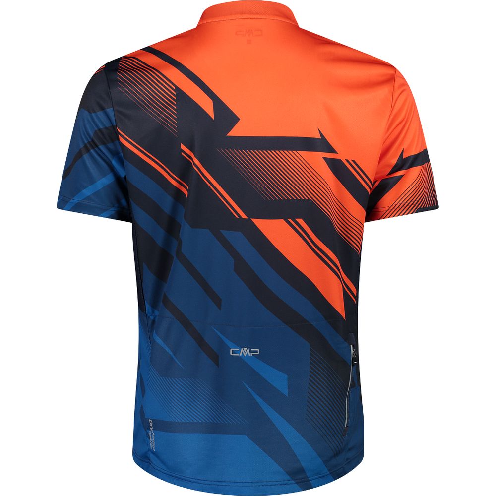 CMP Free Bike Herren Fahrradtrikot tango ocean Produktbild 1