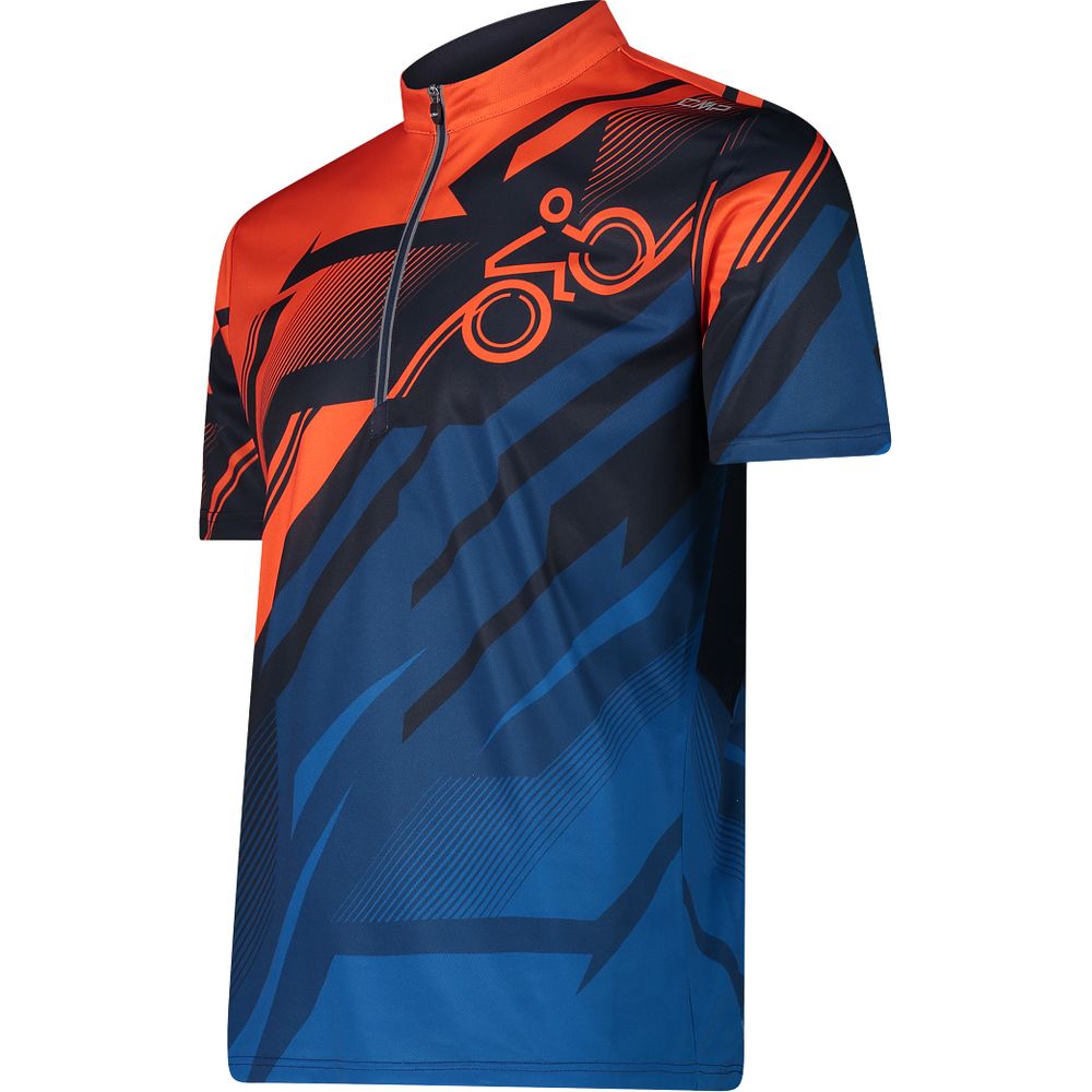 CMP Free Bike Herren Fahrradtrikot tango ocean Produktbild 2