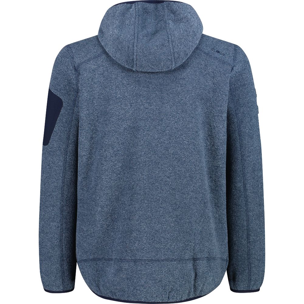 CMP Herren Fix Hood Fleecejacke bluestone bblue Produktbild 1