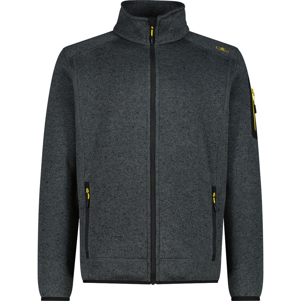 CMP Herren Fleecejacke grey nero Produktbild 0