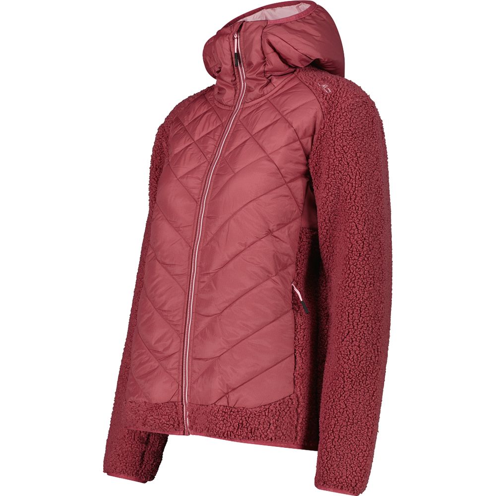 CMP Jacket Hybrid Fix Hood Damen Isolationsjacke peony Produktbild 1