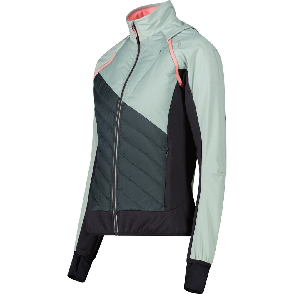 CMP Jacket With Detachable Sleeves Damen Isolationsjacke jade trek green Produktbild 2